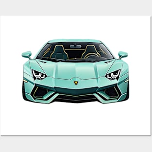 Lamborghini Aventador S victor art Posters and Art